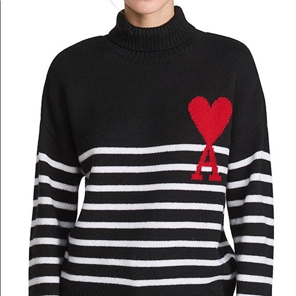 AMI DE COEUR PARIS TURTLENECK SWEATER - Picture 6 of 6